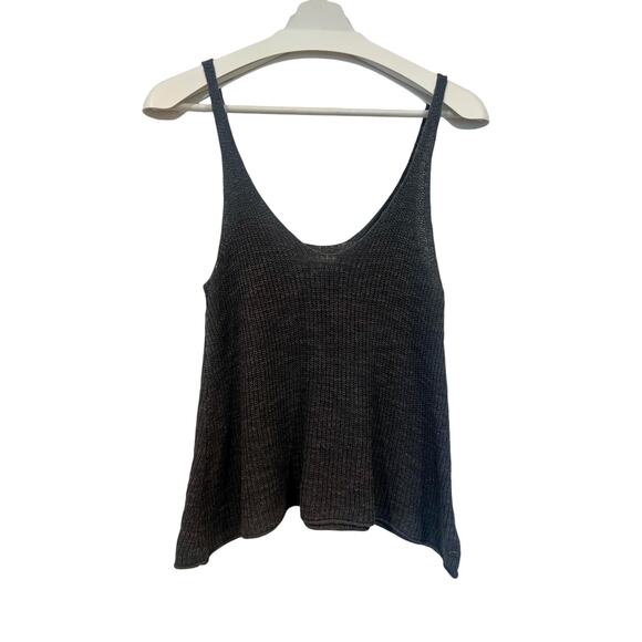 American Eagle Outfitters Womens Minimalist Knit Swing Tank Top Large - Picture 2 of 6